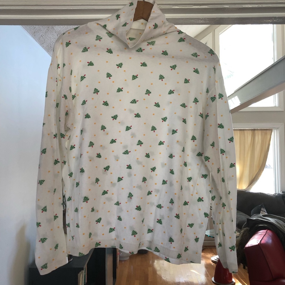 Vintage Christmas Turtleneck